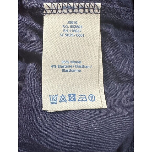 Boden Sinead Dotted V-Neck Sleeveless Peplum Top Navy Yellow Polka Dot Size US 4 - Picture 5 of 6